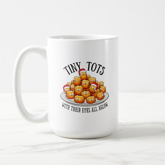 Tiny Tots Funny Christmas Mug (Left)