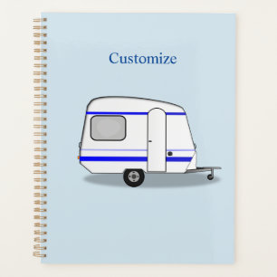 Tiny trailer gypsy caravan Thunder_Cove any colour Planner