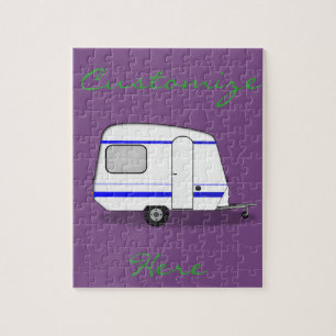 Tiny trailer gypsy caravan Thunder_Cove Jigsaw Puzzle