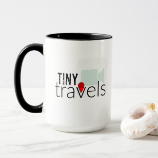 Tiny Travels Logo Mug featuring Channel Hosts