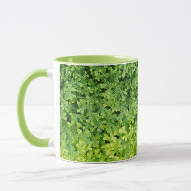 Tiny tropical fern mug (Left)