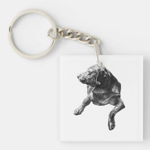 Tiny Turn: Labrador Charm Key Ring