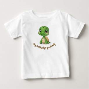 Tiny Turtle Judges You Baby T-Shirt