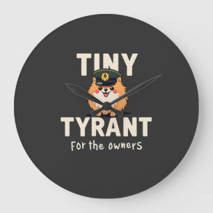 Tiny Tyrant Large Clock