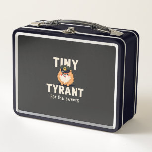 Tiny Tyrant Metal Lunch Box