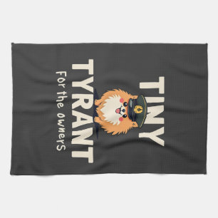Tiny Tyrant Tea Towel