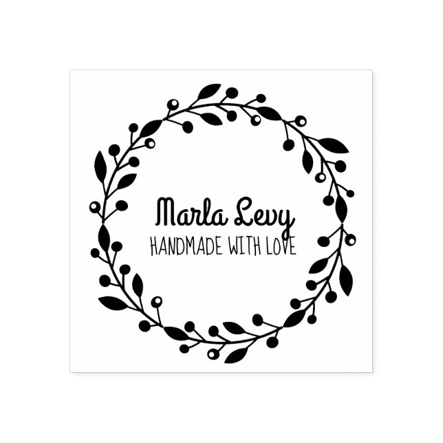 TINY VINES Return Address Stamp (Imprint)