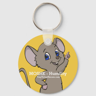 Tiny Virtue Heroes - Moshe Key Chain