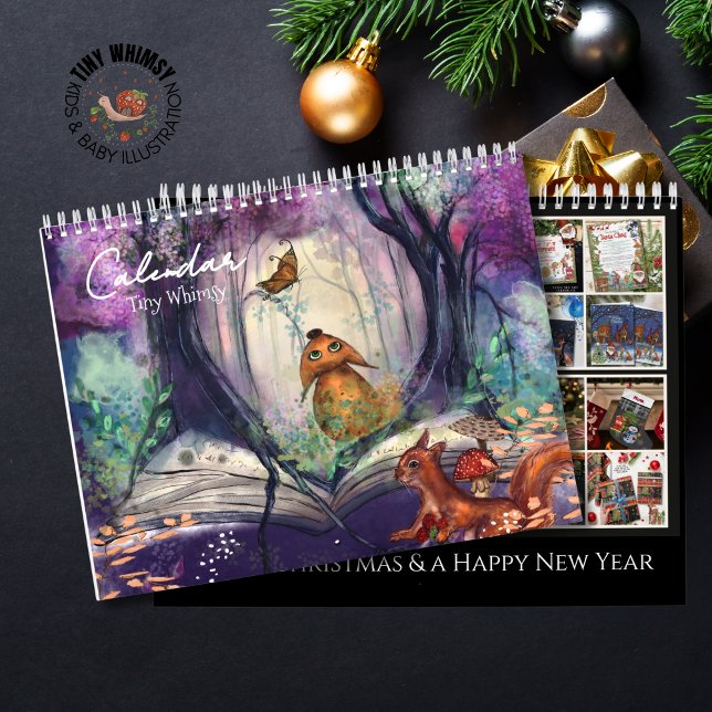 Tiny Whimsy Calendar - Magical Art & Woodland (Tiny Whimsy Calendar - Magical Art & Woodland)