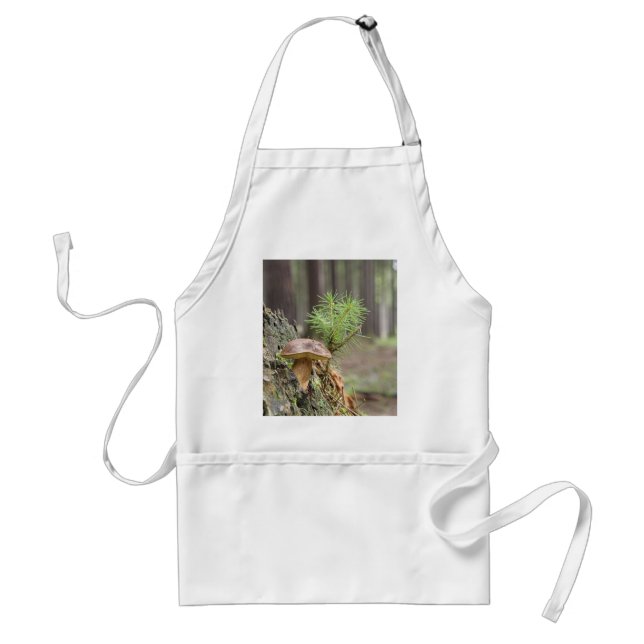 Tiny Wild Mushroom Standard Apron (Front)