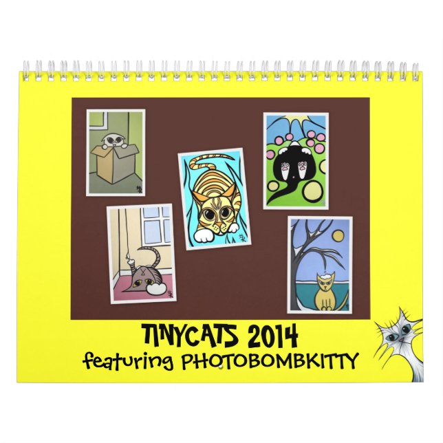 Tinycats 2014 Calendar (Cover)