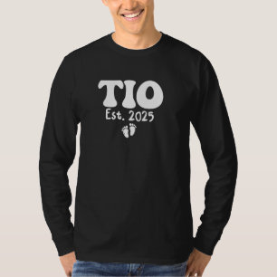 Tio Est 2025 Uncle Groovy Promoted To Be Uncle Exp T-Shirt