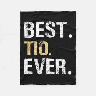 Tio Ever Spanish Latin Mexican Gift From Niece Nep Fleece Blanket