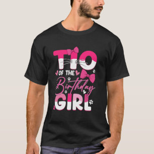 Tio Of The Birthday Girl Cat Kitty Family Matching T-Shirt