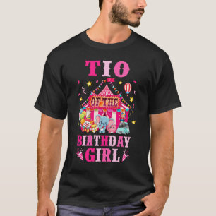 Tio Of The Birthday Girl Circus Carnival Family Pa T-Shirt
