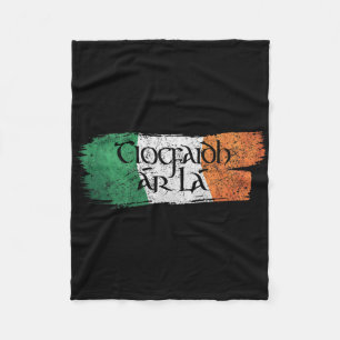 Tiocfaidh Ar La Vintage Ireland Irish Republican F Fleece Blanket