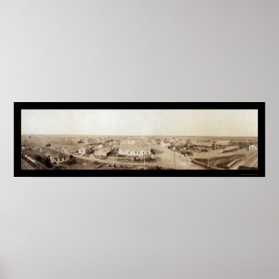Tioga ND Photo 1914 Poster