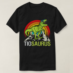 Tiosaurus Dinosaur Uncle Saurus Father's Day T-Shirt