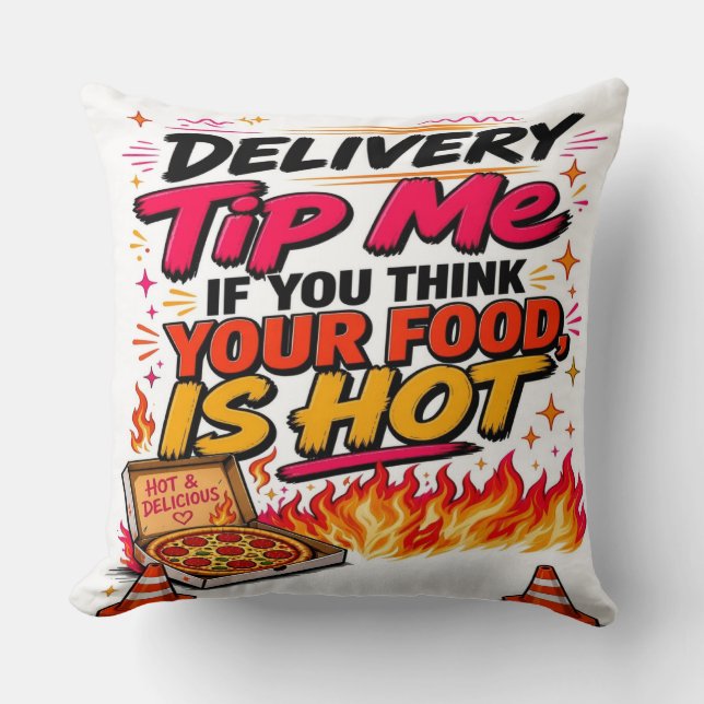Tip Me Cushion (Front)