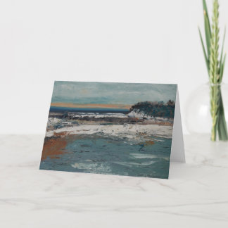 Tip of Lawlor's Island Holiday Card