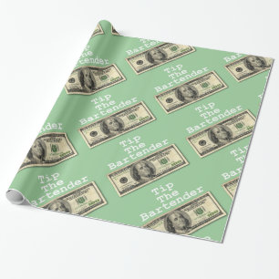 Tip The Bartender WRAPPING PAPER