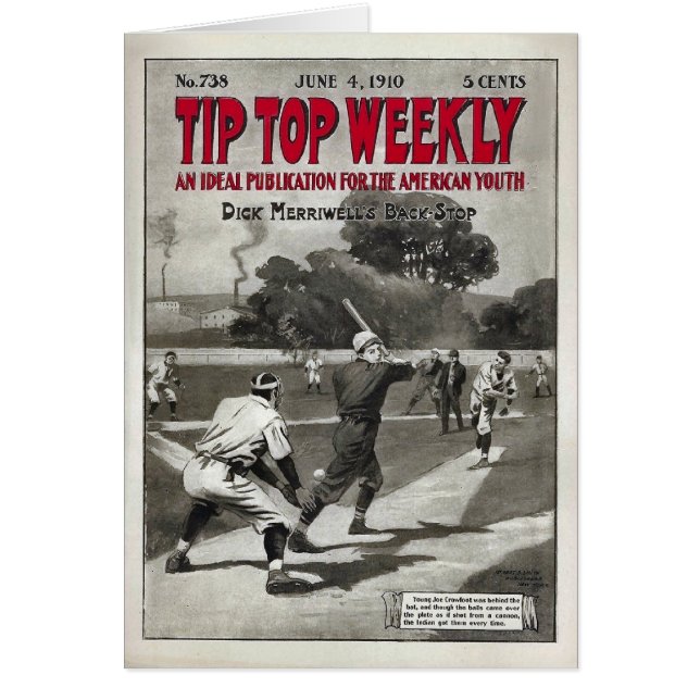 Tip Top Weekly Vintage Sports Magazine (Front)