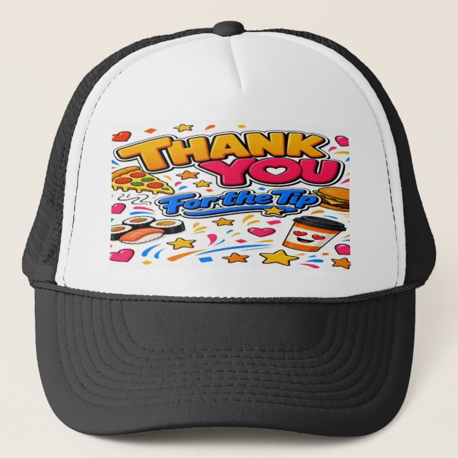 Tip Trucker Hat (Front)
