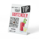 Tip Your Server Bartender Venmo Sign