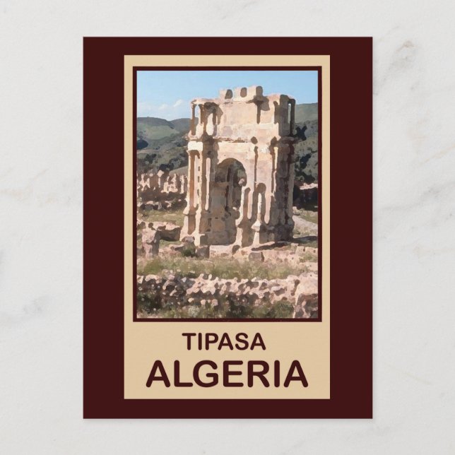 Tipasa Algeria Postcard (Front)