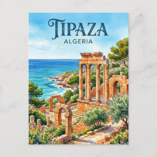 Tipaza Ruins Algeria Postcard