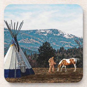 Tipi - Winter Camp Coaster