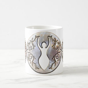 Tiple Moon Moonstone Goddess Coffee Mug