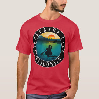 Tippecanoe Lake Wisconsin Kayaking T-Shirt