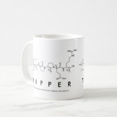 Tipper peptide name mug (Front Left)