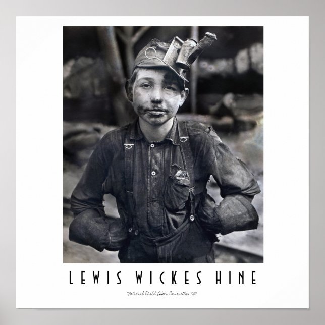 Tipple Boy at West Virginia Mine Poster (Front)