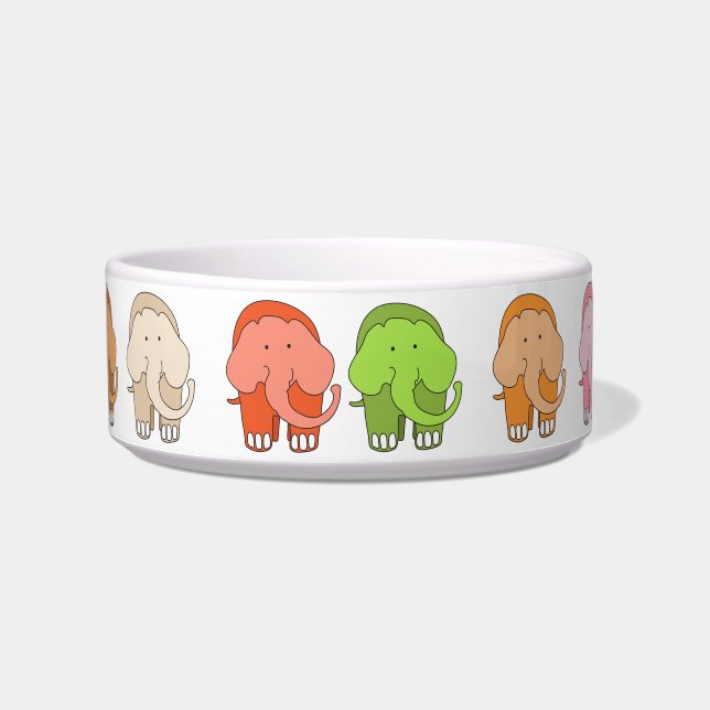 Tippy Toes Elephant  Bowl (Front)
