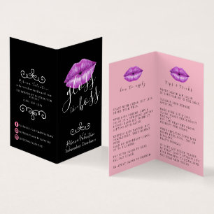 Tips and Tricks Lipsense Distributor Business Card