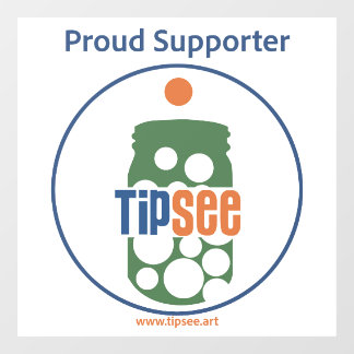 TipSee Supporter Window Decal