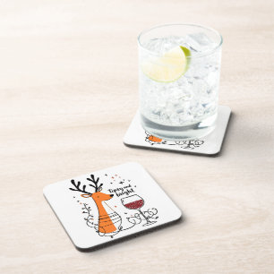 Tipsy and Bright Reindeer Coaster