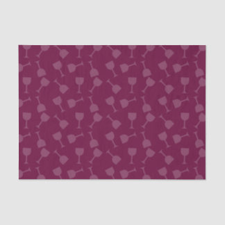 Tipsy Wine Glasses Tissue Paper