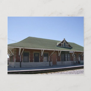 Tipton Train Station Postcard