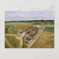 Tiptree Hall and Farm, Essex, c.1850-60 (oil on ca