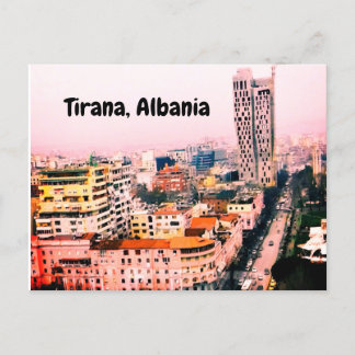 Tirana Albania Postcard