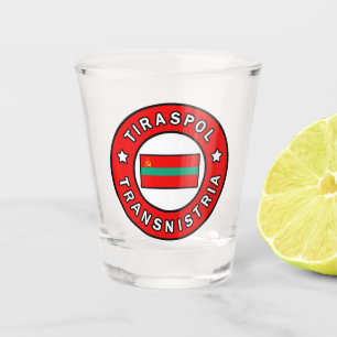 Tiraspol Transnistria Shot Glass