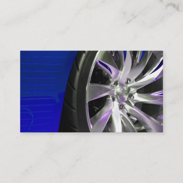 Tire and Rim Sales Business Card (Front)