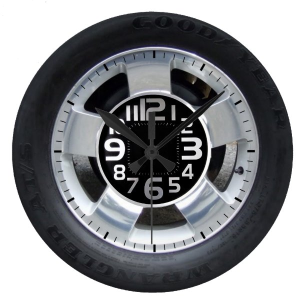 Rims Wall Clocks Zazzle UK