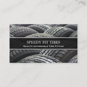 Tire Fitter Photo - Business Card