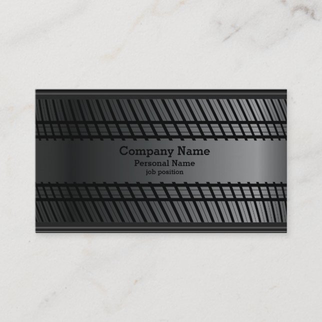 Tire Repair Business Card (Front)