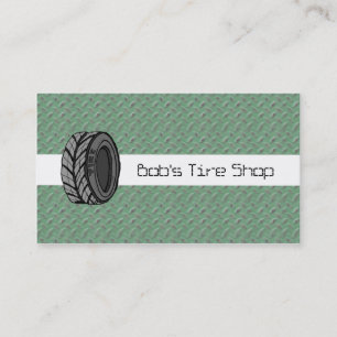 Tire Shop Business Cards