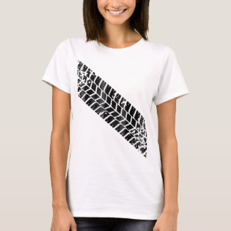Tire Tread Mark Skid Tyre  T-Shirt